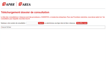 Tablet Screenshot of consultations.aprr.fr